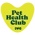 Pet Health Club logo. A yellow heart with green text saying 'Pet Health Club IVC' 