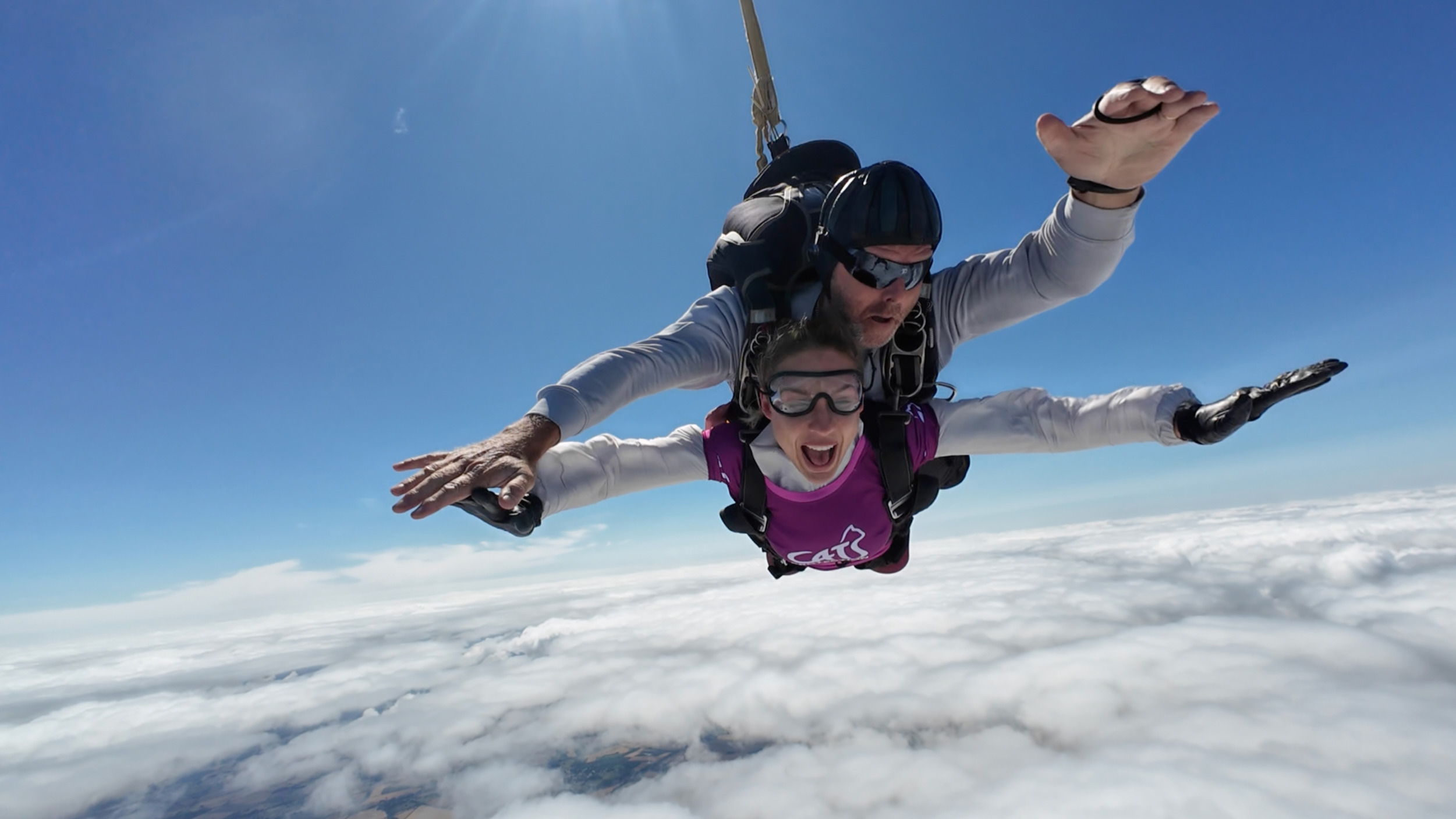 Adrenaline challenges - skydives, abseils and more