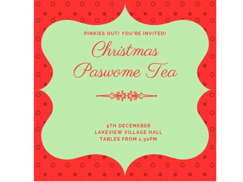 Pawsome Afternoon Tea - Christmas 2026