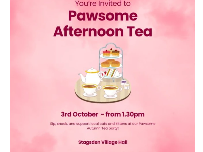 Pawsome Afternoon Tea - Autumn 2026