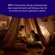 A young girl in a teepee tent with a black-and-white cat. Text says '90% of domestic abuse professionals have experienced a pet being a barrier to victim-survivors getting to safety.'