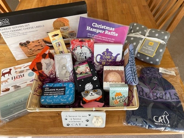 North Wales Cat Centre Christmas Hamper Raffle